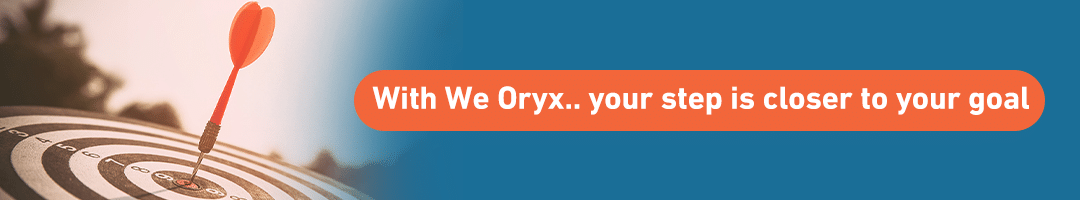 With We Oryx… your step is closer to your goal