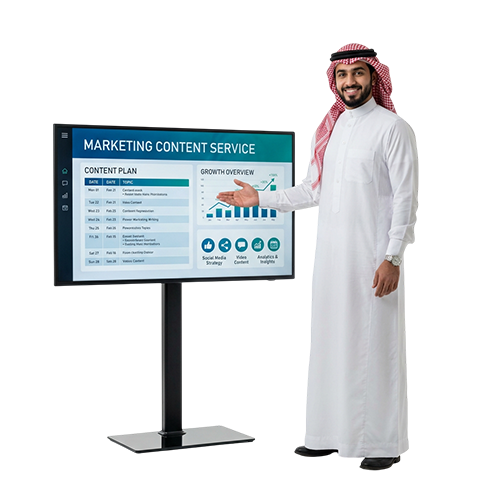 خدمة المحتوى التسويقي