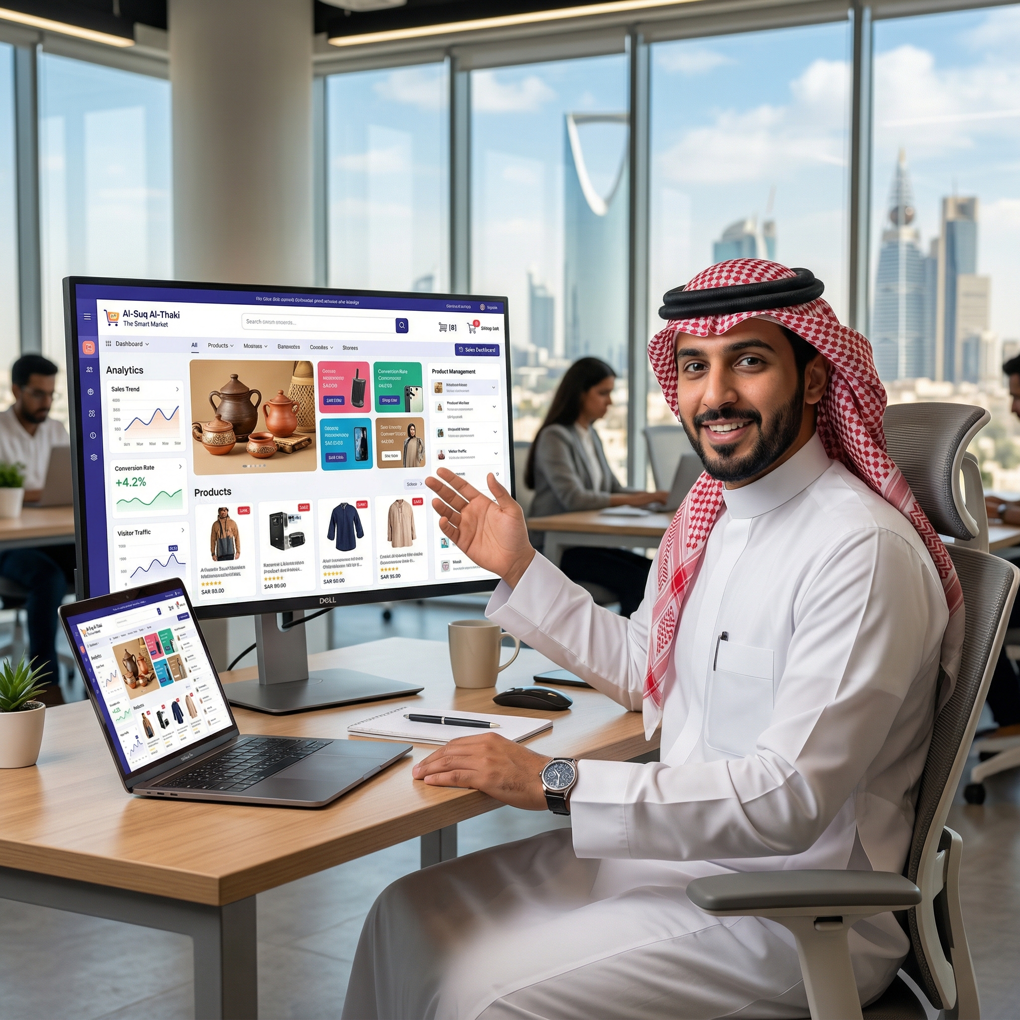 تصميم وتنفيذ المتجر الإلكتروني