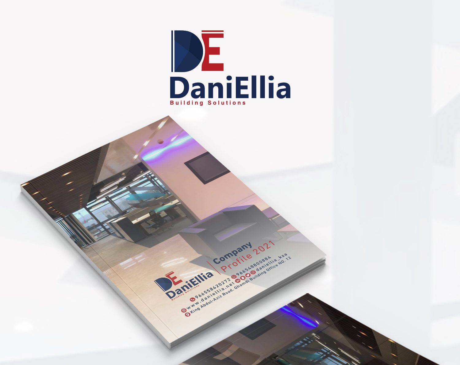 تصميم بروفايل شركة داني إيليا