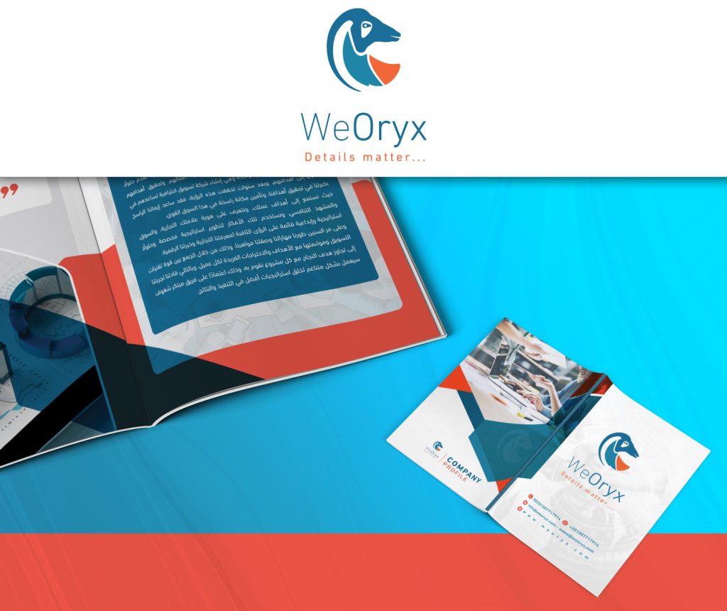 WeOryx Company Brand Identity Design
