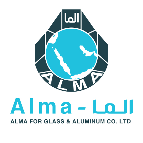 تصميم بروفايل شركة الما للزجاج والالومنيوم